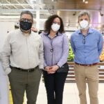 Roberto Núñez, Ingrid Cepeda y Tomás Orcoyen