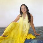 La artista visual, Cruz María Dotel.