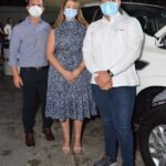 Cristhian Tactúk, Livia Cepeda y Pedro Hernández.