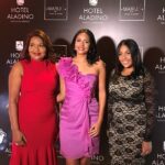 María Penso, Angelly Chevallier y Katherine Rodríguez