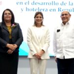 Maira Morla, Paola Rainieri y Rafael Santos Badía