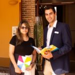 Meicy Garrido y José De los Santos.