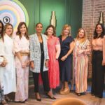 Patricia Lama, Jenny Ramia,Yokasta Segura de Báez, Deborah Stefan, Rita Capellán, Rosa Fuente, Wendy Sánchez y María del Pilar Blasco