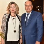 Marija Miric y Eddy Pérez Then.