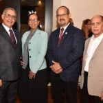 Ramón Mena, Lourdes Rivas, César López y Francisco Thevenin.