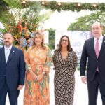 Henry Fuentes, Laura Paulino de Fuentes, Liza Méndez y Elpidio Rojas