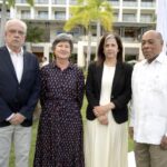 João Pedro Caupers, Teresa Caupers, María Benedita Urbano y Milton Ray Guevara