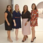 Ligia Espinal, Denisse Sánchez, Irene Morillo y Nathalie Ceballos