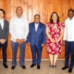 PRINCIPAL. 8663. Tadao Furukawa, Juan Agustín Luna, Luis Cabrera, Vienchy Rodríguez y Carlos Peguero