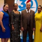 Laura Arias, Natiely Arias, Ezid Arias y Natividad Durán